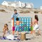 Costway Jumbo 4-to-Score 4 in A Row Game Set Indoor Outdoor Kids Adults Family Fun